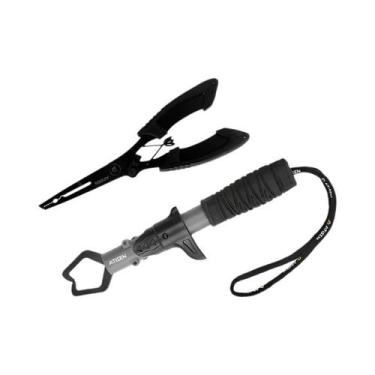 Imagem de Pinça De Pesca Em Aço Inoxidável Multifuncional Portátil Com Bico Long