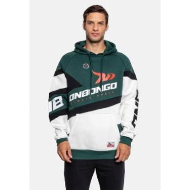 Imagem de Moletom Onbongo Recortado Canguru Fechado Masculino-Masculino