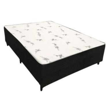 Imagem de Cama Box Casal Conjugada Ortopédica Conforto - RR COLCHOES