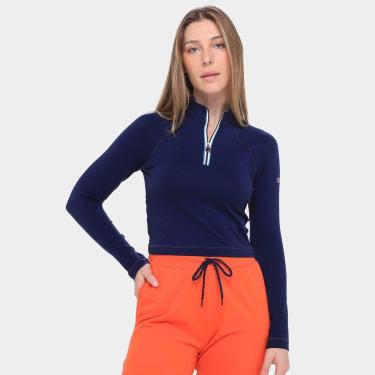 Imagem de Blusa Fila Cropped Manga Longa Sport Club Feminina-Feminino