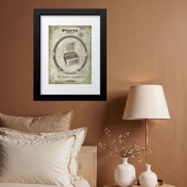Imagem de Quadro Vintage Tabaco Charutos - 60x48cm