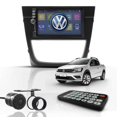 Imagem de Kit Central Multimídia Universal Mp5 2Din Espelha Saveiro G5 - First O