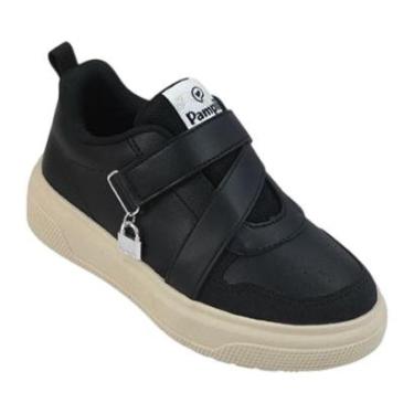 Imagem de TÊNIS INFANTIL PAMPILI XP 24 CADEADO PRETO-Feminino
