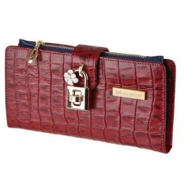 Imagem de Carteira em Couro M.Valentin Feminina-Feminino