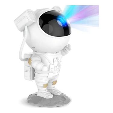 Imagem de Luz Noturna De Projetor Estrelas Galaxia Nebulosa Astronauta - Congrat