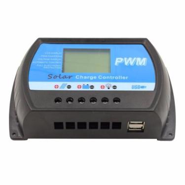 Imagem de Controlador De Carga Paineis Solares Regulador De Tensão 30a - RTD30