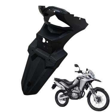 Imagem de Paralama Traseiro Suporte Placa Honda Xre 300 2019 a 2024 - Smartfox