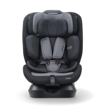 Imagem de Cadeirinha Infantil para Carro Omni 0-36Kg (40-150cm) Preto e Cinza Multikids - BB712