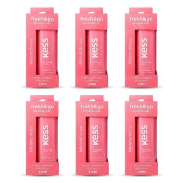 Imagem de 6UN Spray Bucal Kess Fresh&Go Melancia Ice