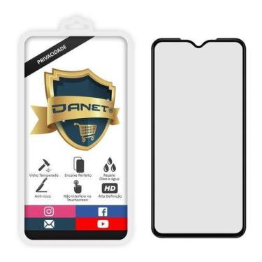 Imagem de Película De Privacidade Vidro 3d Moto G8 Play / Moto One Macro Spy Pro