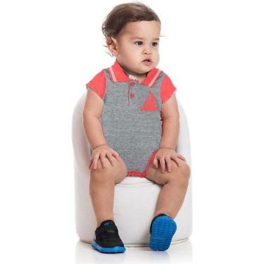 Imagem de Body Bodies Infantil Bebe Menino Marinheiro Personagem Festa - anjo da