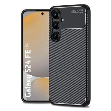 Imagem de Capa Capinha Fibra Carb Para Galaxy S24 Fe Case Anti Impacto - Danet, 