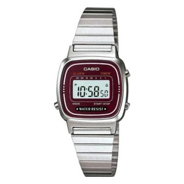 Imagem de Relógio casio feminino vintage digital la670wa-4df-sc