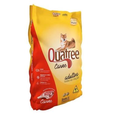 Imagem de Ração Quatree Sabor Carne Cães Adultos 15kg