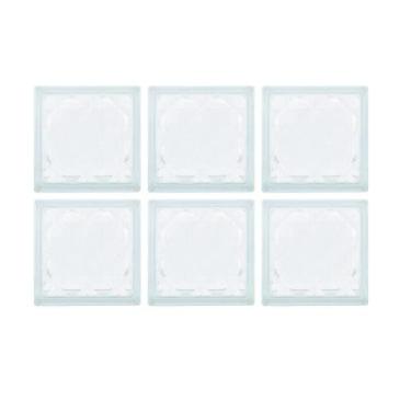 Imagem de Tijolo de Vidro Modaza Jewel 19x19x8cm - 6 Peças