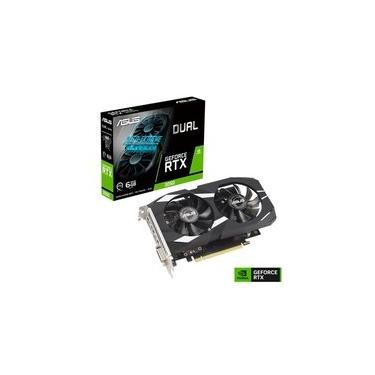 Imagem de Placa de Vídeo ASUS RTX 3050 Dual NVIDIA Geforce, 6GB, GDDR6, 96Bits - 90YV0K61-M0NA00