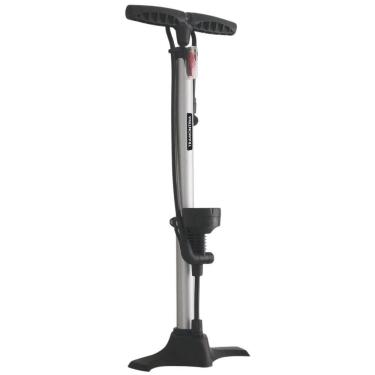 Imagem de Bomba de Ar Encher Pneu Bicicleta Tramontina com Manômetro 160 psi Enchedor de Bola Boia