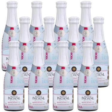 Imagem de Kit 12 Mini Espumante Ice Monte Paschoal Moscatel 187ml