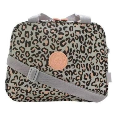 Imagem de Bolsa Lancheira Térmica Transversal SBFP-6174 Fuseco, Animal Print