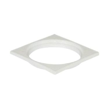 Imagem de Porta Grelha Quadrada 100mm para Ventilação e Drenagem em Jardins e Varandas Socel