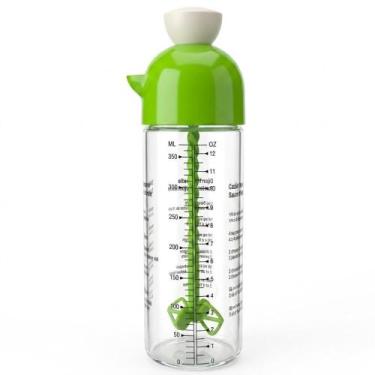 Imagem de Jarra para Molho com Hélice Misturadora 350ml Vidro com Medidas e Rece