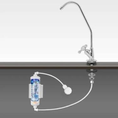 Imagem de Filtro Purificador De Água Com Torneira Para Balcão Bancada - Globalfi