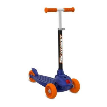 Imagem de Patinete Skatenet Regulável Azul Bandeirantes - 1577
