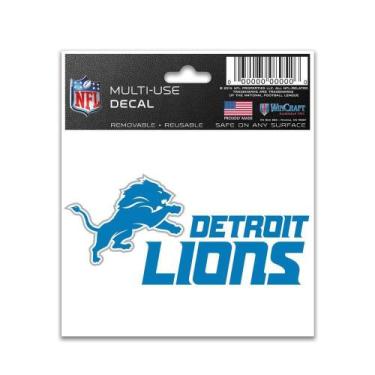 Imagem de Adesivo Multi-Uso 8x10 NFL Detroit Lions - Wincraft
