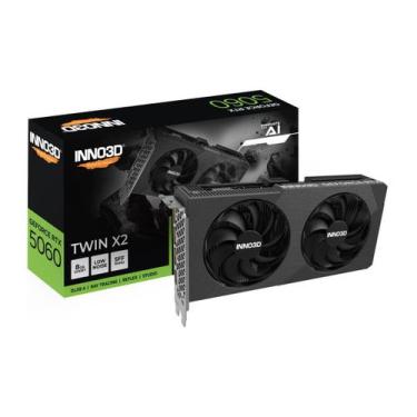 Imagem de Placa de Vídeo GeForce RTX 5060 8GB GDDR7 128bits - Twin X2 - DLSS 4 -