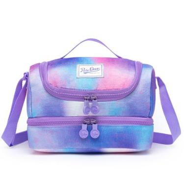 Imagem de Lancheira Térmica Polo One Bolsa Infantil Unicórnio Resistente, U, COL