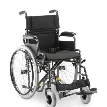 Imagem de Cadeira de Rodas Dobrável em Aço D400 T44 120kg (DELLAMED)