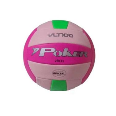 Imagem de Bola de Volei Poker Training VLT 100 - Rosavde, Rosa, Vde
