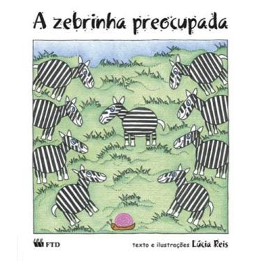 Imagem de Livro - A zebrinha preocupada