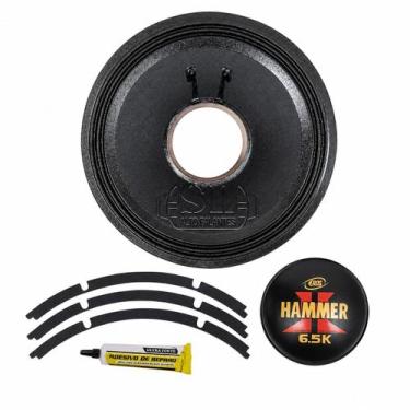 Imagem de 4 Kit Reparo Sl Compatível Com Eros Hammer 6.5 12pol 2ohms - Genérica