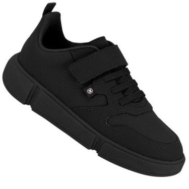 Imagem de Tenis Infantil Molekinho 2838.117 Meninos, Preto, Preto, 31