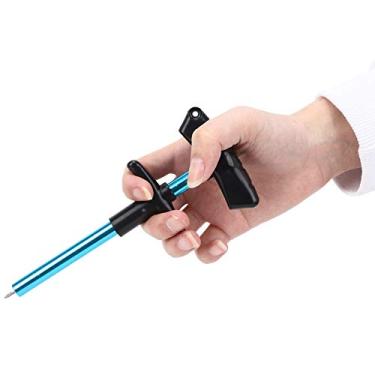 Imagem de Ferramenta de remoção de anzol, extrator de anzol de aço inoxidável para água salgada e doce para pesca ao ar livre(azul)
