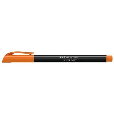 Imagem de Caneta Faber Castell Super Soft Brush Laranja HSOFT/LA