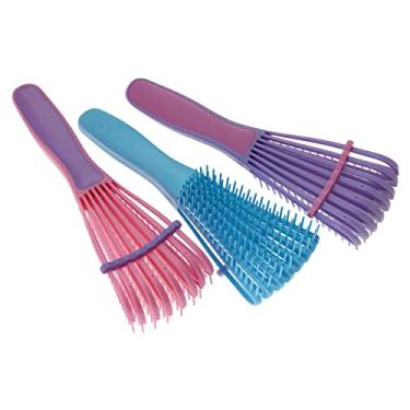 Imagem de Marilu Ml/Escova P/Cabelo Cacheado Polvo Cores Surtidos 1 Unidade
