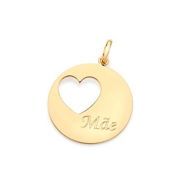 Imagem de Medalha mãe folheada a ouro Rommanel med 3,3 cm
