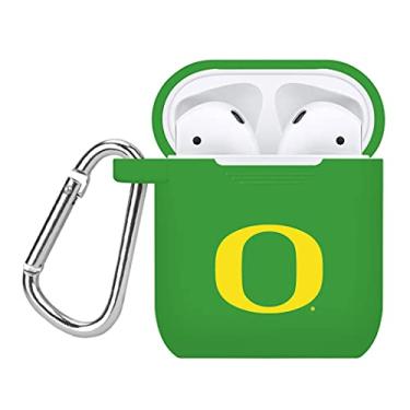 Imagem de Capa Oregon Ducks compatível com AirPods da Apple - Verde claro