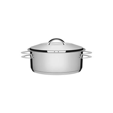 Imagem de Caçarola Solar Rasa Inox Fundo Triplo 20cm 2,9 L