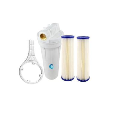 Imagem de Filtro Poço Artesiano Tira Areia Fina Gbf1800 + Refil