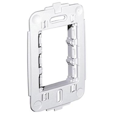 Imagem de Suporte para Placa 4x2 Legrand Pial Plus - para até 3 Módulos - Branco - 612122