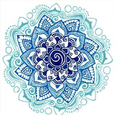Imagem de AUNMAS DIY Flor Diamante Pintura por Número Kit Cristal Imagem Bordado Ponto Cruz Monta...
