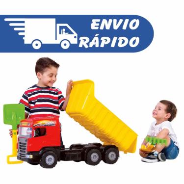 Imagem de Caminhao Super Cacamba Truck Carrinho 5050 - Magic Toys