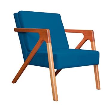 Imagem de Poltrona Luxo Monalisa Suede Cores - DS Estofados