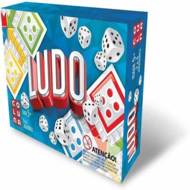 Jogo De Tabuleiro Ludo infantil coluna jogos educativos em