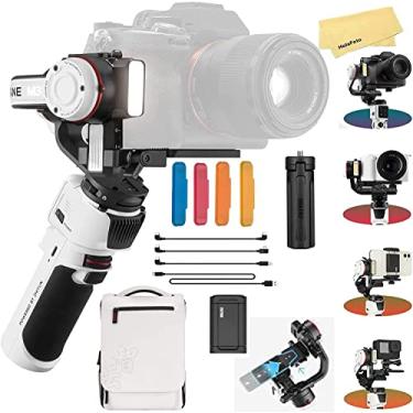 Imagem de Zhiyun Crane M3 Combo 3 eixos estabilizador de cardan portátil para câmeras sem espelho e smartphone, clipe de telefone tripé incluído