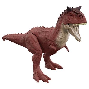 Imagem de Jurassic World Dinossauro de brinquedo Carnotaurus de 12, HDX33, Multicolorido