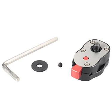 Imagem de Qudai Mini placa de liberação rápida para monitor LCD braço articulado de fricção luz LED câmera filmadora equipamento BD